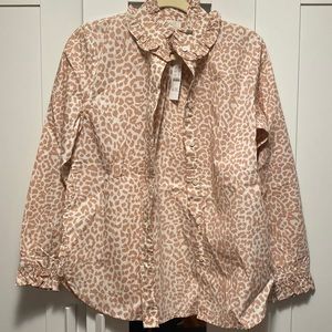 new with tags button down jcrew